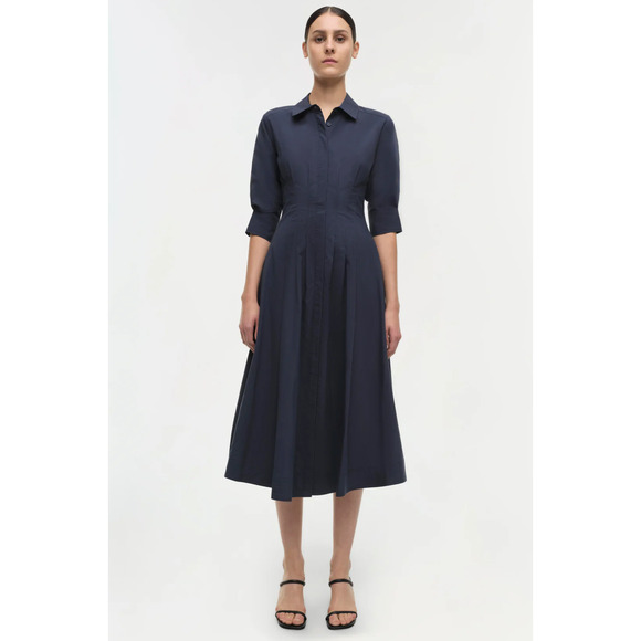 Jonathan Simkhai Jazz Dress Midnight Navy M - Picture 5 of 7